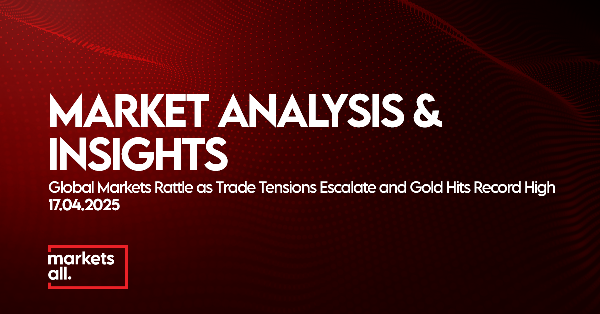 Trade Tensions Rattle Equities, Gold Hits Record High - MarketsAll Trade Fears Shake Markets, Gold Soars to $3,290
