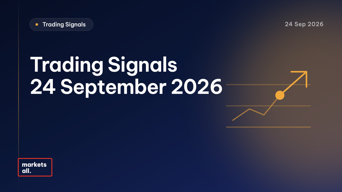 Trading Signals - 24 September 2026 - MarketsAll Trading Signals cover