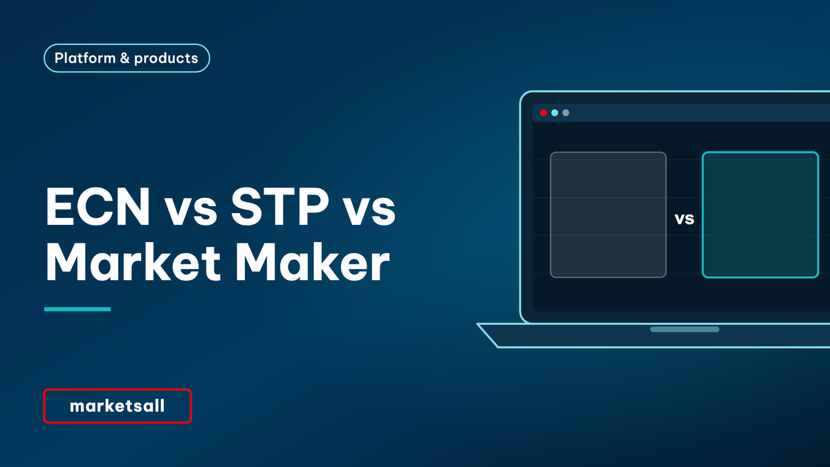 ECN vs STP vs Market Maker - MarketsAll Platform & Products cover