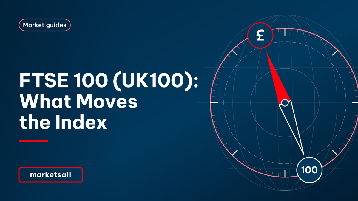 FTSE 100 (UK100): What Moves the Index - MarketsAll Market Guides cover