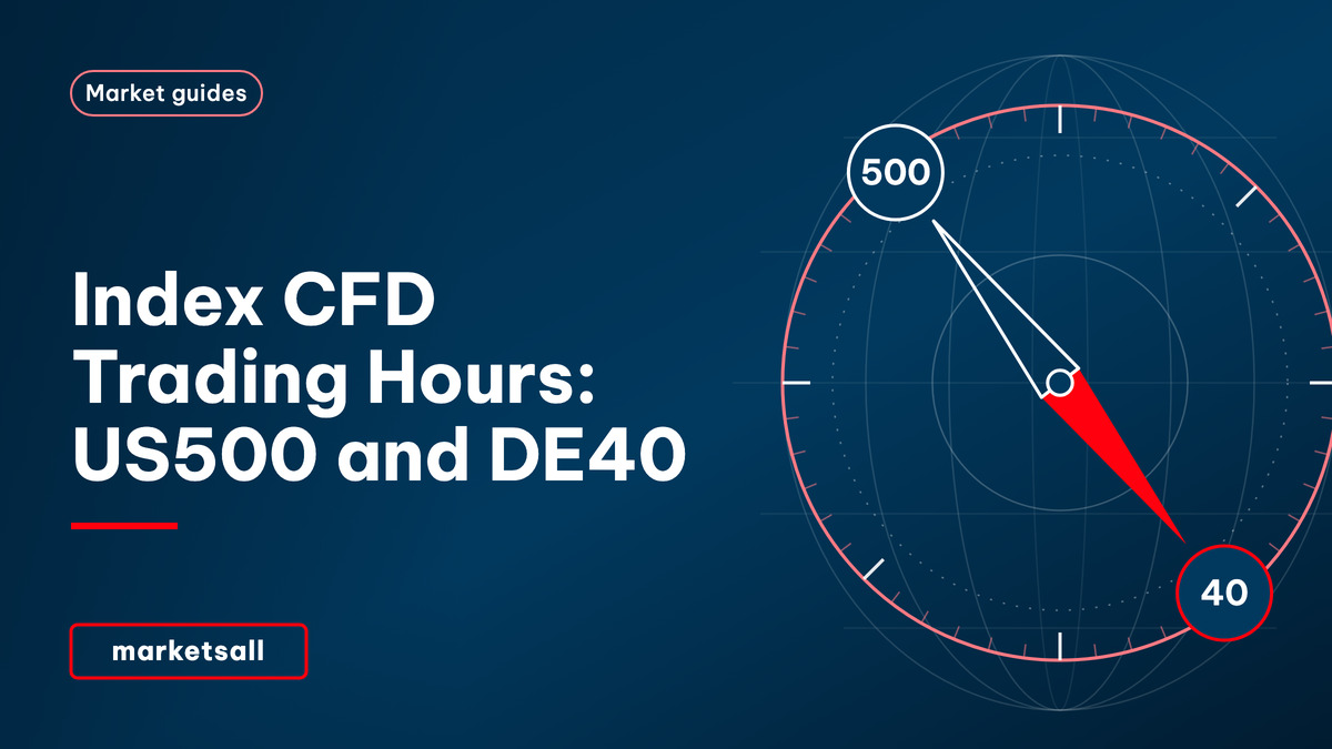 Index CFD Trading Hours: US500 and DE40 - MarketsAll Market Guides cover